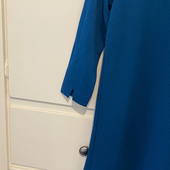 J Jill, Ponte Dress 3/4 Sleeve ,Oxfblu,XS - Picture 8 of 9